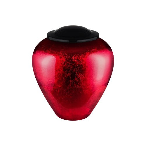 Red serenity urn