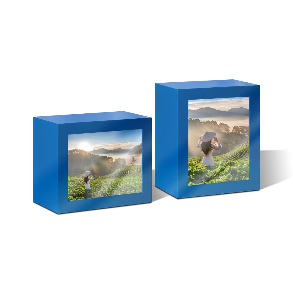 Blue Picture Frame Box