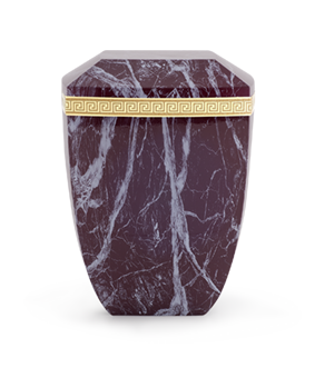 Bio urn Venezia Marmer Rood