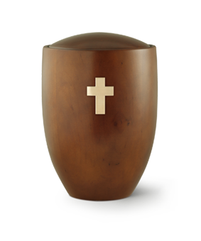 Houten urn Walnut Els · Teakhout