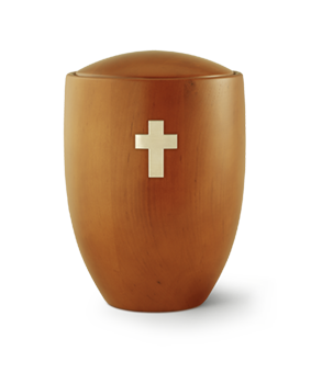 Houten urn Walnut Els · Mango